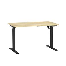 Knights Agile Boost Electric Single Sided Desk Frame Atlantic Oak Top