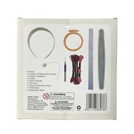Uniti Craft Adults Needle Punch Headband Checkered