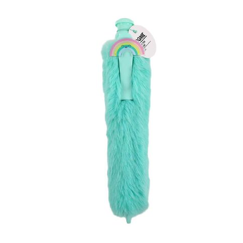 Kookie Summer Fluffy Pen Rainbow Grey Mid
