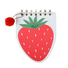 Kookie Strawberry Sprial Notebook Small