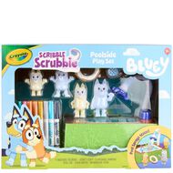 Crayola Scribble Scrubbie Poolside Playset Bluey