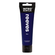 Reeves Intro Acrylic Paint Ultramarine 100ml