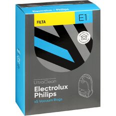 Ultra Clean Vacuum Bags for Electrolux/Philips 5 Pack
