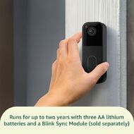Blink Video Doorbell Add On Black