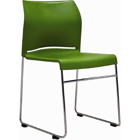 Buro Seating Envy Stacker Chair Green Mid