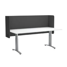 Boyd Visuals Desk Screen Pod Dark Grey 600 x 1800mm