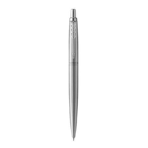 Parker Jotter XL Monochrome Silver Ballpoint Pen Blue
