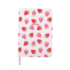 Kookie Strawberry Hardback Notebook A5
