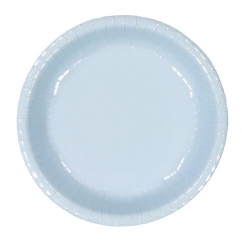 Party Inc Paper Bowls Pastel Blue Mid 20 Pack