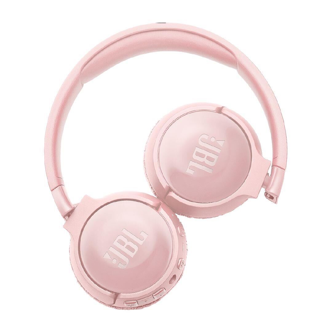 JBL T600BT On-Ear NC Wireless Headphones Pink Mid | Warehouse Stationery, NZ