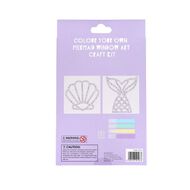 Colour Your Own Mermaid Window Art Craft Kit