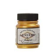 Jacquard Lumiere Acrylic Paint Bright Gold 66.54ml