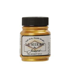 Jacquard Lumiere Acrylic Paint Bright Gold 66.54ml