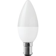 Edapt LED B15 Candle Light Bulb 5.5W Warm White 2 Pack