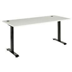 Jasper J Emerge Metal Leg Desk 1800 /Ironstone White