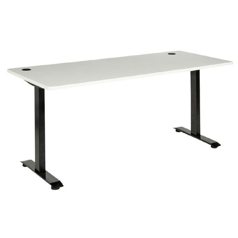 Jasper J Emerge Metal Leg Desk 1800 /Ironstone White