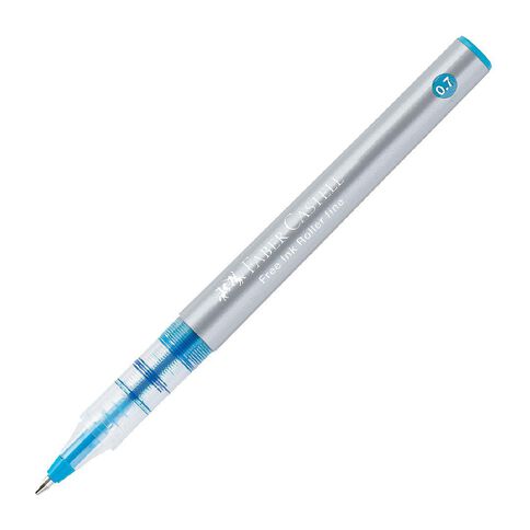 Faber-Castell Free Ink Rollerball Pen 0.7mm - Sky Blue
