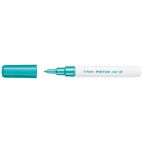 Pilot Pintor Marker Bullet Metallic Extra Fine 2.3mm Tip Green