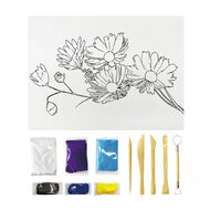 Uniti Clay Painting Flowers