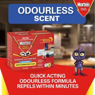 Mortein Peaceful Nights Mosquito & Fly Plug In Prime Pack 25ml