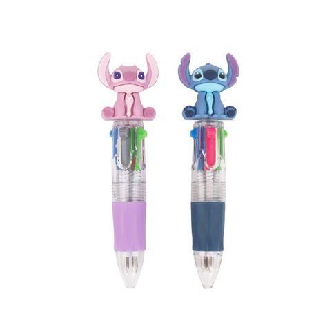 Stitch Mini 4 Colour Pens 2 Pack