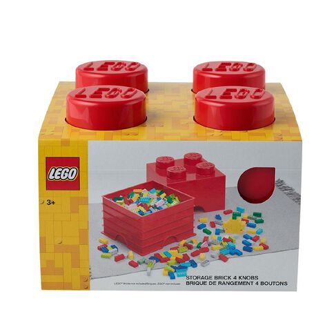 LEGO Storage Brick 4 Stud Assorted
