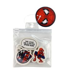 Spider-Man Eraser 3 Pack