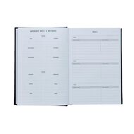 WS Mid Year Diary Day to Page 2025-26 Black