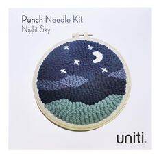 Uniti Punch Needle Kit Night Sky