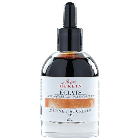 Jacques Herbin Eclats Watercolour Ink 145 50ml Siena Natural Natural