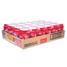 Coca Cola Can 330ml 24 Pack
