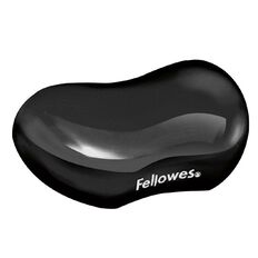 Fellowes Crystal Gel Wrist Rest Black