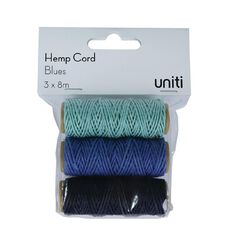 Uniti Hemp Cord Blues 3 Pack