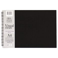 Winsor & Newton Visual Diary Landscape 110gsm A4 60 Sheets