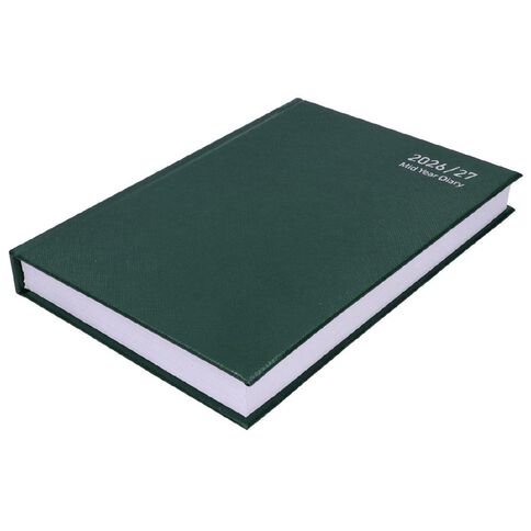 WS Mid Year Diary Date To Page A5 26-27 Green
