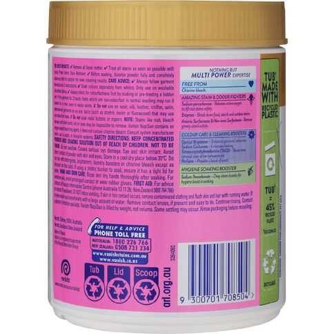 Vanish Napisan Oxi Action Gold Stain Remover Powder White