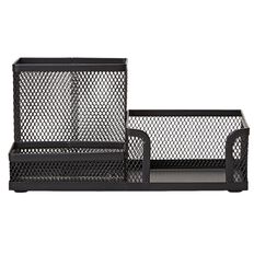 WS Mesh Desk Organizer Black