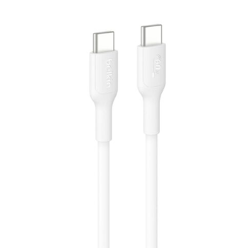 Belkin BoostCharge USB-C to USB-C Cable 60W 2.0 1m White