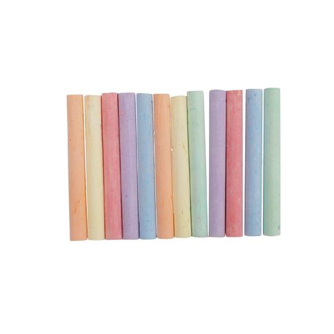 Kookie Coloured Chalk 12 Pack