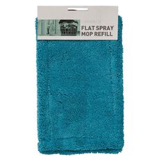 Living & Co Flat Spray Mop Refill Blue