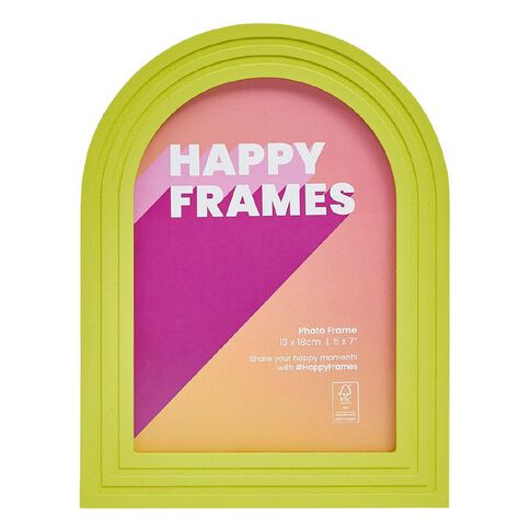 Happy Frames Layered Arch 13x18 Yellow