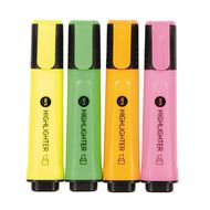 WS Highlighters 4 Pack Assorted