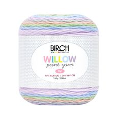 Birch Yarn Willow Yarn Print 45% Acrylic 55% Nylon 150G Opaline