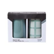 Living & Co Ceramic Salt & Pepper Shakers Set 2 Pack