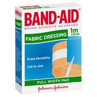 Band Aid Fabric Dressing Strip 6cm x 1m