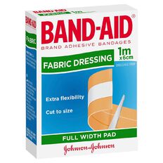 Band Aid Fabric Dressing Strip 6cm x 1m