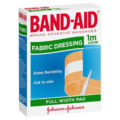 Band Aid Fabric Dressing Strip 6cm x 1m