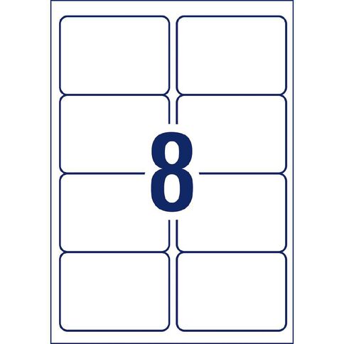 Avery Internet Shipping Labels 10 Pack 8 Per Sheet