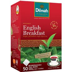 Dilmah English Breakfast 50 Tagless Tea bags