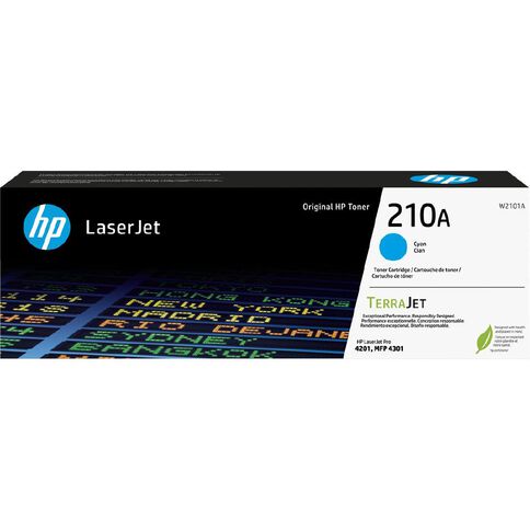 HP Toner 210A Cyan 1800 Pages